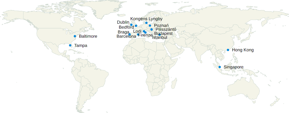 costumers map